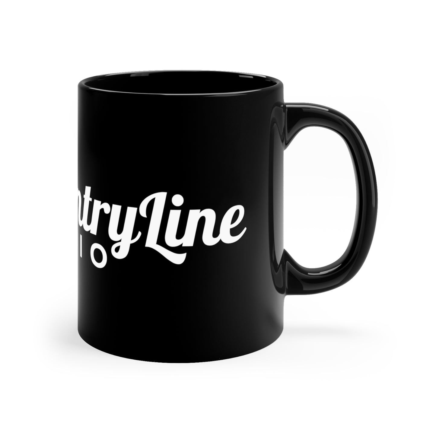 CountryLine Radio Mug | Black