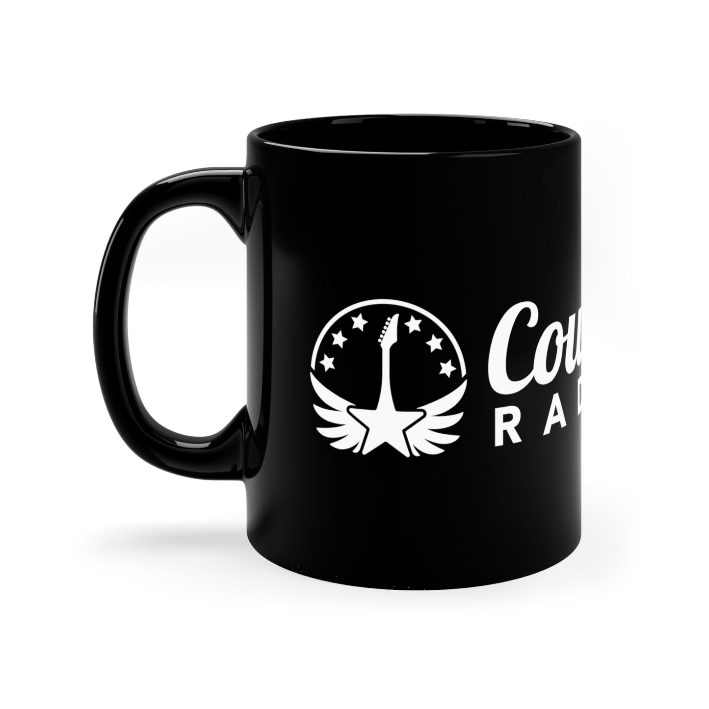 CountryLine Radio Mug | Black